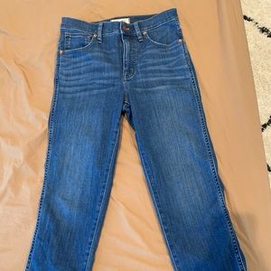 Madewell Stovepipe Jeans in Leman wash TENCEL: Petite.